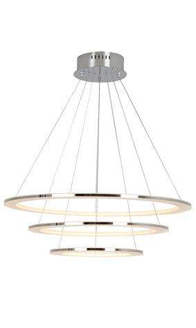 Hemisphere 3 Lt Pendant 800mm Chrome