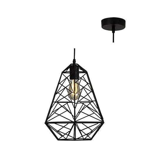 Diamante Pendant 300mm Black