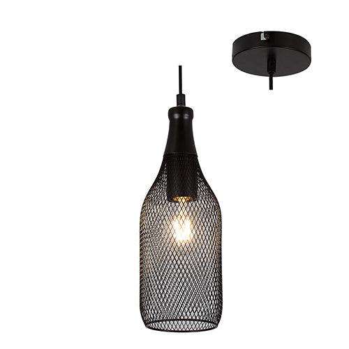 Steel Pendant 110mm Black