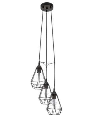 Tarbes 3 Lt Pendant 310mm Black