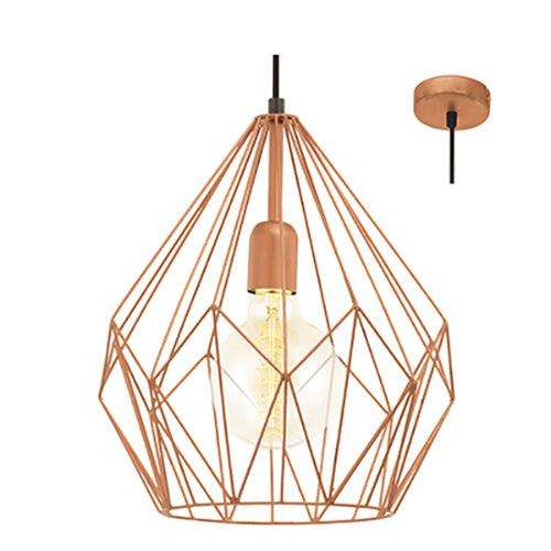 Carlton Pendant 300mm Copper