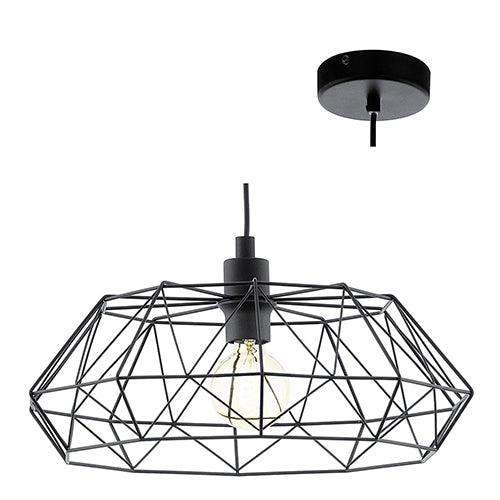 Carlton2 Pendant 455mm Black