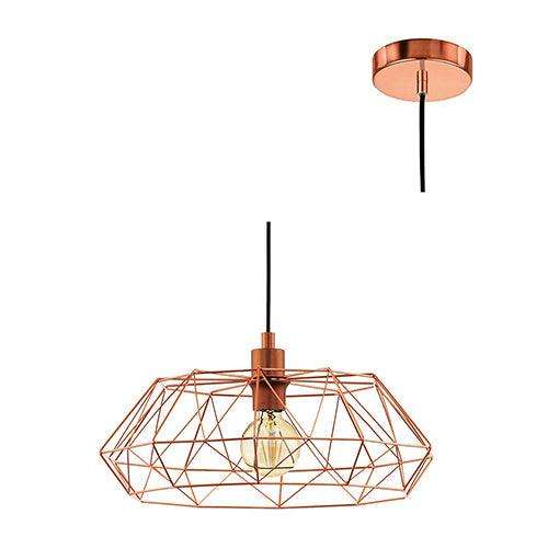 Carlton2 Pendant 455mm Copper