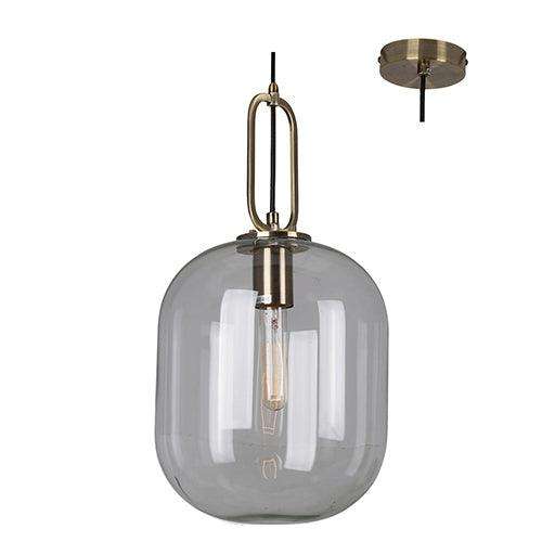 Hallstat Pendant 440mm Clear Glass