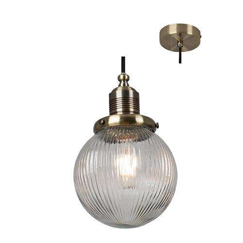 Barcelona Pendant 155mm Clear Glass