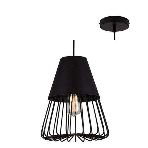 Nara Pendant Black