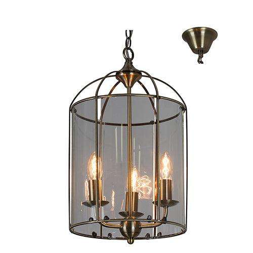 Spencer Pendant 270mm Brass