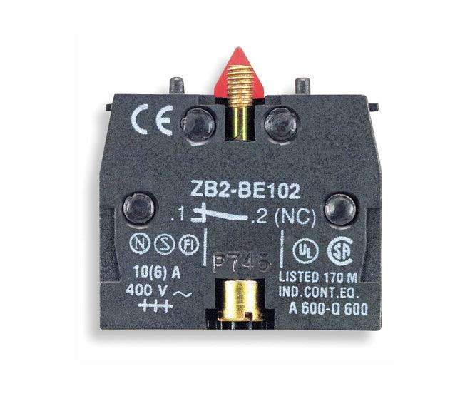 Push Button Contact Block 1 N/C Pb Zb2 Be102