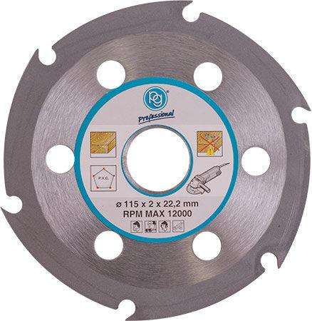 Blade 6 Teeth 115 Mm For Wood On Angle Grinder