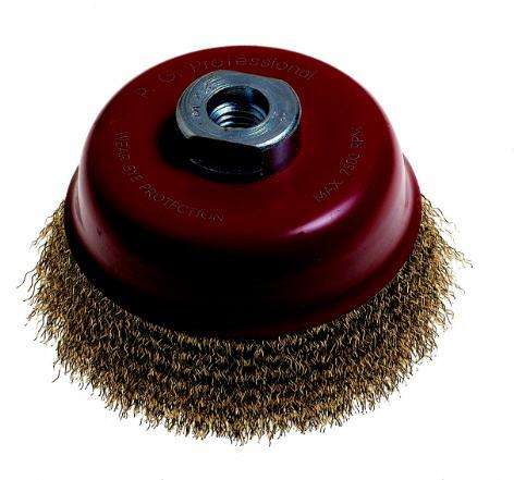 Wire Cup Brush 100 Mm X 14 M