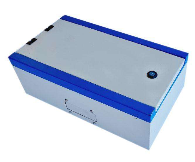 Outdoor Steel Db Board Lockable 1 Keyhole 18 Way 450x165x250mm Db Pgx2000 18