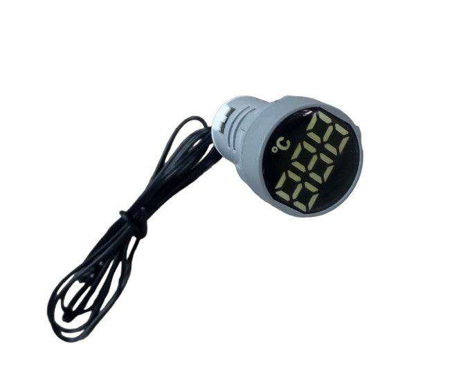 Temperature Meter Round White Pl Ad101 22 Tm W