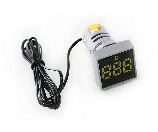 Temperature Meter Square Yellow Pl Ad101 22 Tms Y