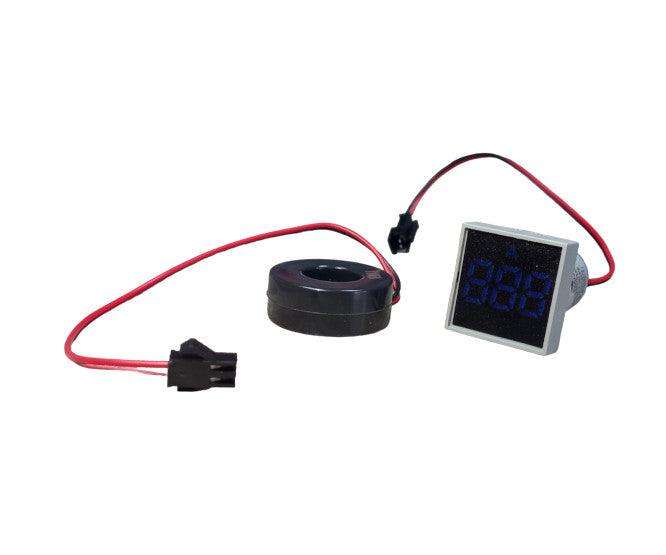Pilot Light Ammeter Square + 200 A Ct Blue Pl Ammeter Sq 200 A B