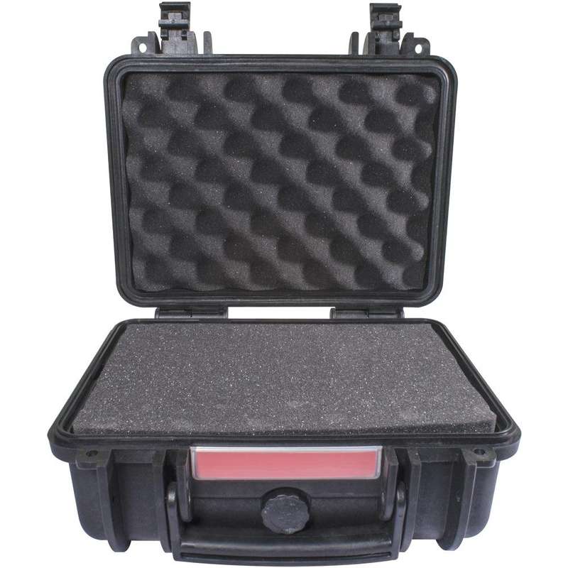 Hard Case 310 X275 X155 Mm Od With Foam Black Water & Dust Proof (272012)
