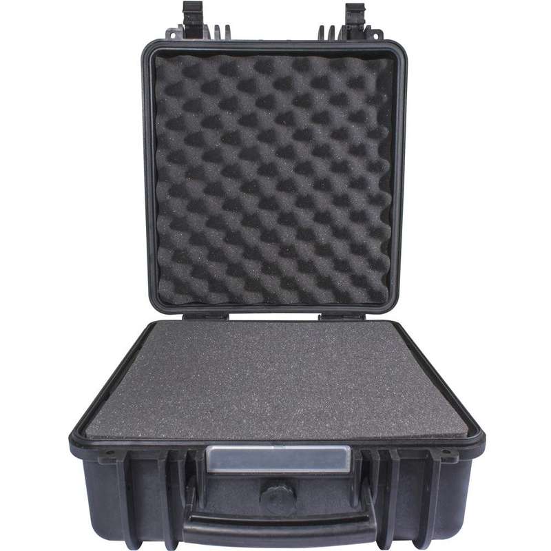 Hard Case 425 X370 X210 Mm Od With Foam Black Water & Dust Proof (333517)