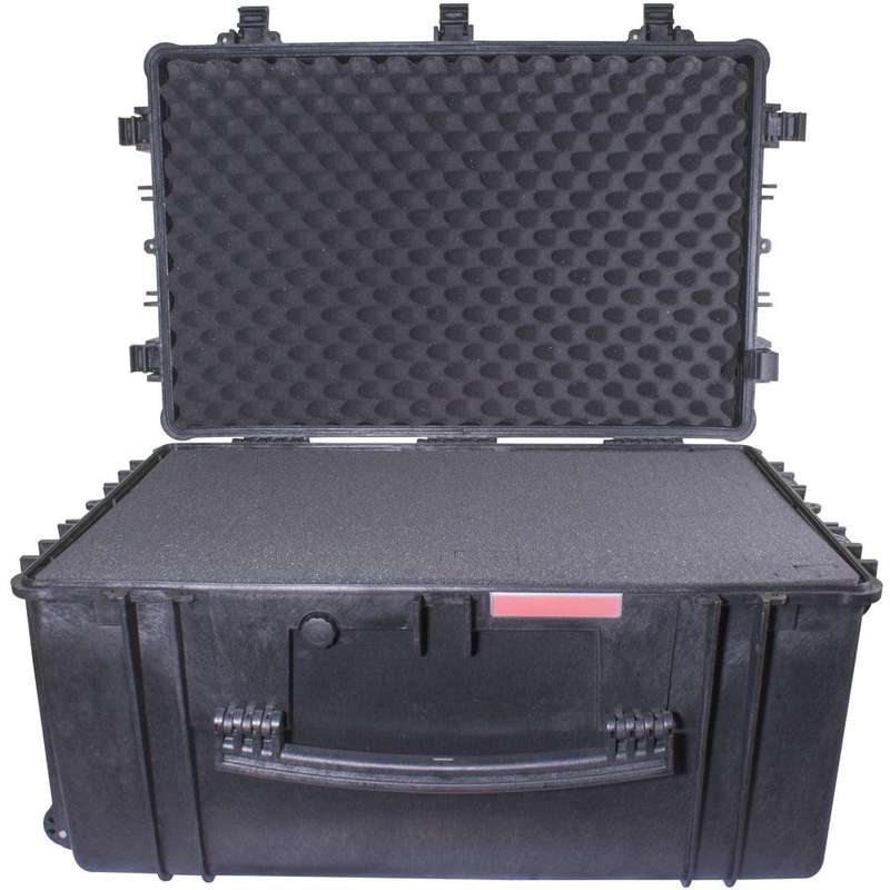 Hard Case 670 X515 X375 Mm Od With Foam Black Water & Dust Proof(584433)