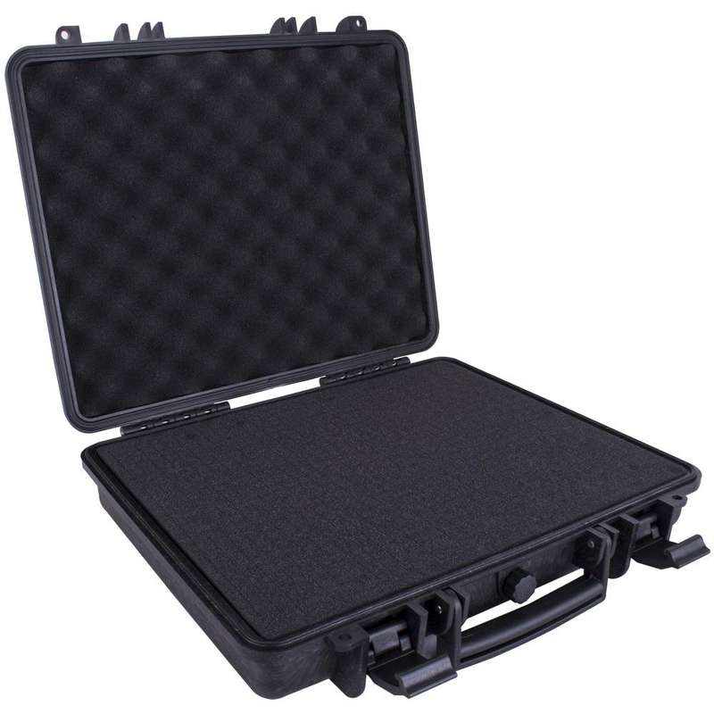 Hard Case 417 X364 X104 Mm Od With Foam Blk Water & Dust Proof For Laptop