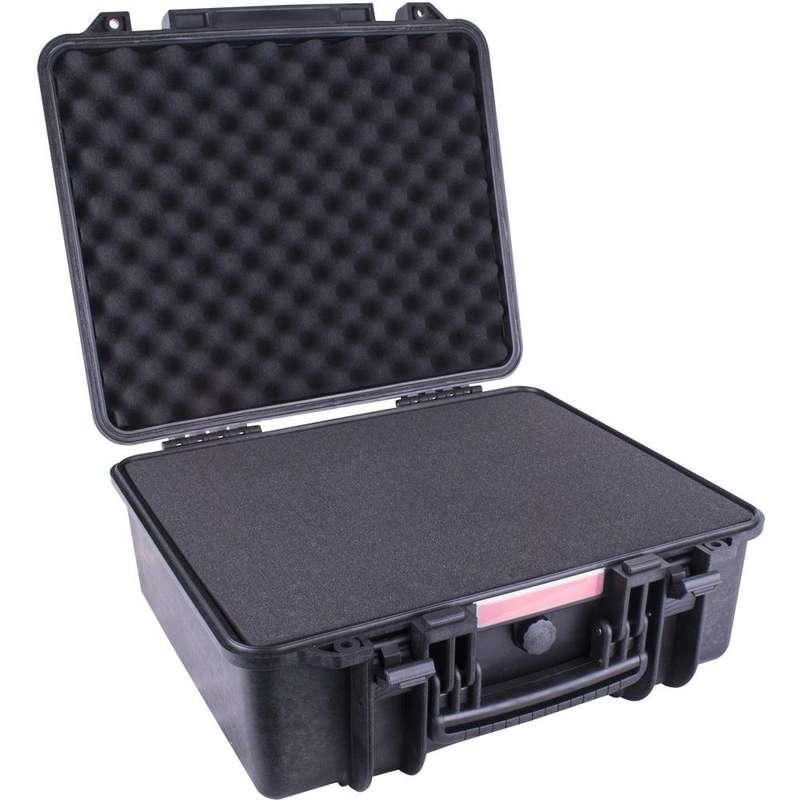 Hard Case 462 X435 X225 Mm Od With Foam Black Water & Dust Proof