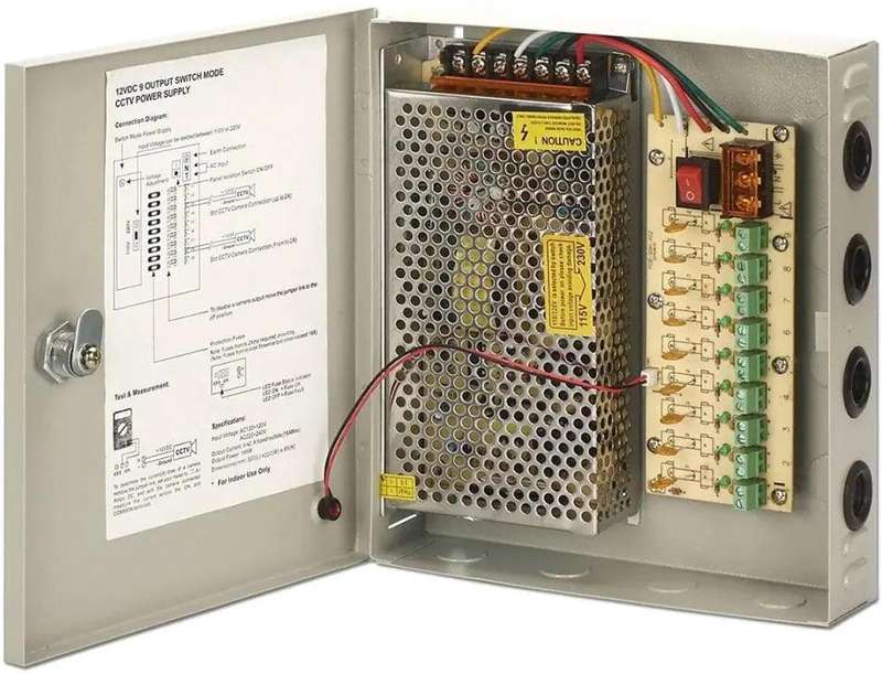 9-Channel 5A PSU