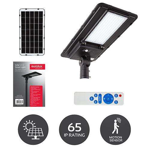 Solar Sensor Light Black Led 10200lm 6000 K