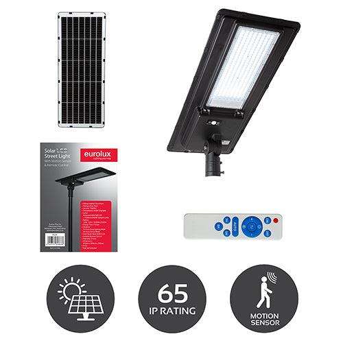 Solar Sensor Light Black Led 13800lm 6000 K