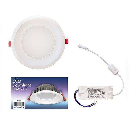 Downlight Ivory White Led 30w Cct