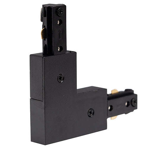 3 Wire L Shape Connector Black