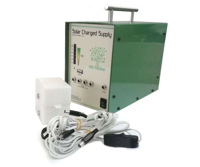 Solar Charged Power Supply O=4x12 V 7 A 2 W Led Pr294