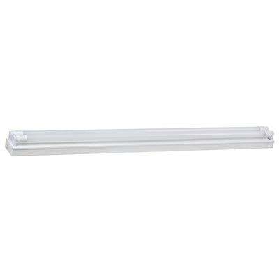4 Ft T8 Open Channel Wired For 2x18w Led G13 4000 K