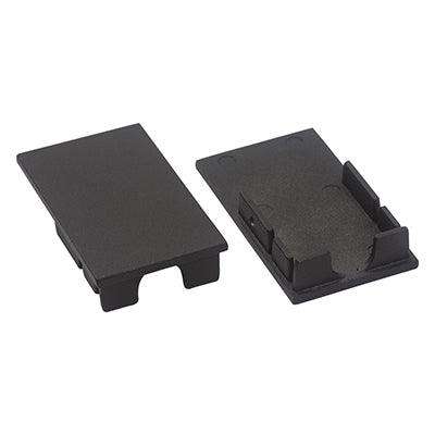 Magnetic Closer End Caps Black Dimmable