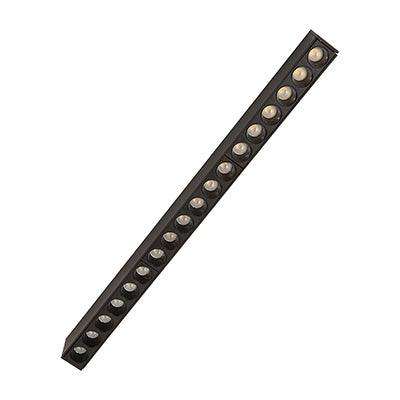 Magnetic Track Spotlight Led 18x1w Black 3000 K Dimmable