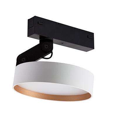 Magnetic Track Spot Led 20w White/Gold 3000 K Dimmable