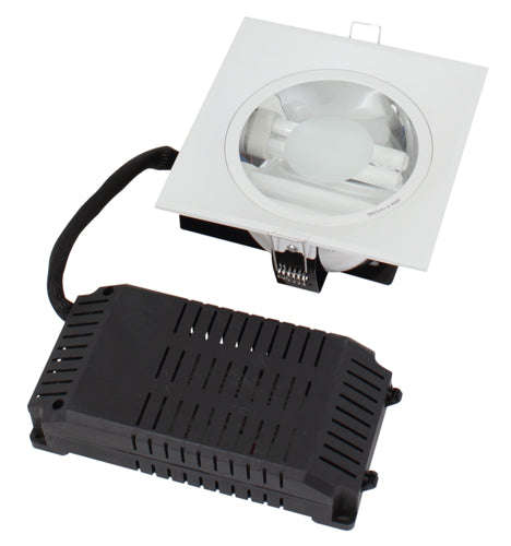 ***Medium Square Black Alu Deep Dlight