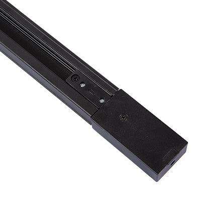 3 Wire 1 M Track Black Incl. Ending Plug & Power Connector