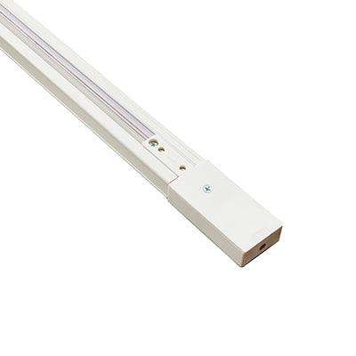 3 Wire 2 M Track White Incl. Ending Plug & Power Connector