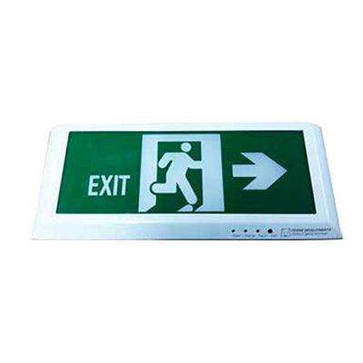 Exit Sign Led Single Sided Incl. Backup