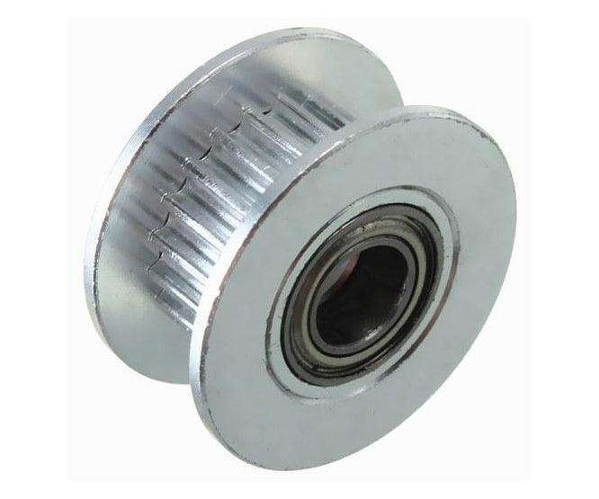 Aluminium Idler Pulley 20 T D=5mm, Width=6mm 2 Gt H T20 5 16