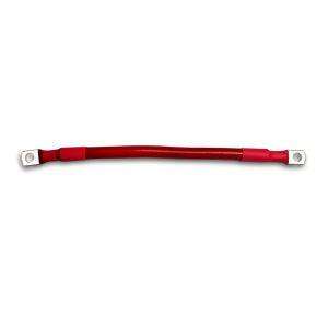 95mm2 3/0 AWG Battery Cable 40CM Red With 8mm Ring Lugs Double Sided