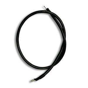 16mm2 5 AWG DC Battery Cable 100CM Black With 10mm Ring and Pin Lugs