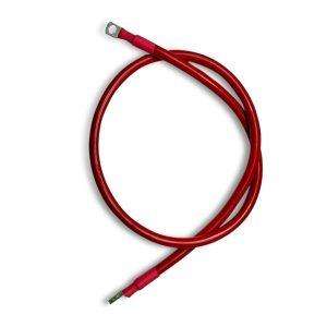 95mm2 3/0 AWG Battery Cable 150CM Red With 10mm Ring and Pin Lugs