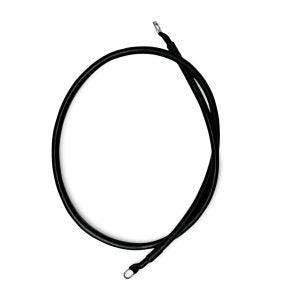 16mm2 5 AWG DC Battery Cable 100CM Black With 10mm Ring Lugs Double Sided
