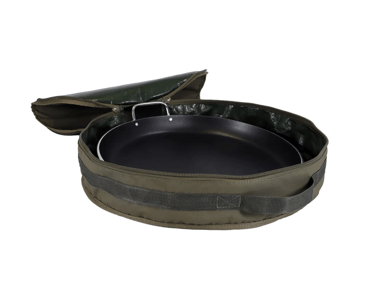 Camp Cover Pan Grill & Wok Cover Olive 50cm