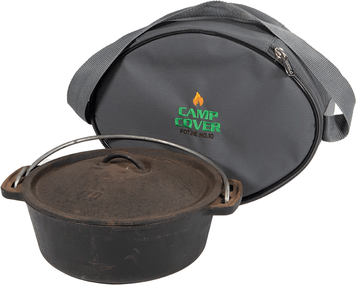 Camp Cover Potjie Cover Flat No. 10 Charcoal