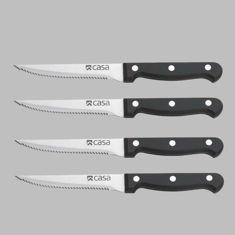 4 Pc Steak Knife Set Como