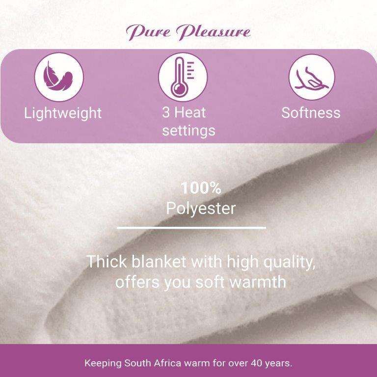 Needle Punch With Elastic Strap Electric Blanket