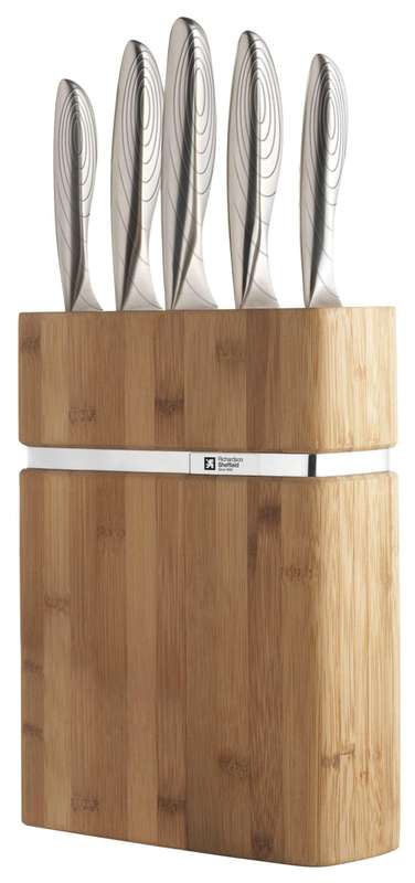 R&S Forme Knife Block 5 Pce
