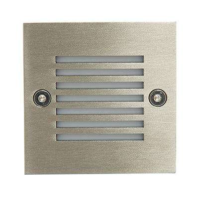 Foot Light Outdoor Recess Grid S/Steel Led 2w