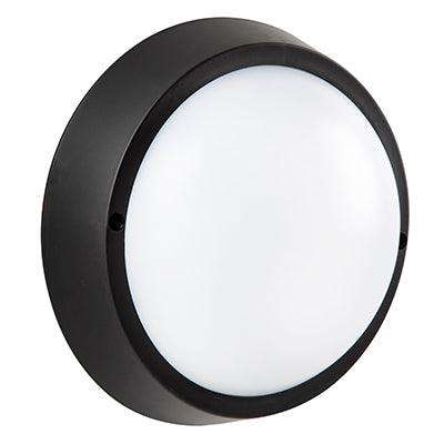 Bulkhead Round Black Led 10w 4000 K