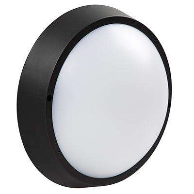 Bulkhead Round Black Led 1x18w 4000 K